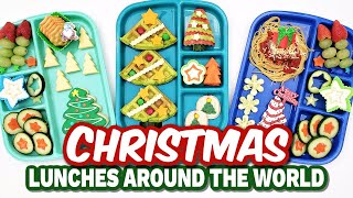 CHRISTMAS Lunches Around The World 🎄 Bunches Of Lunches [upl. by Akelahs]