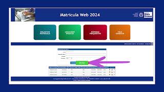 CADASTRO DA MATRÍCULA WEB  2024 [upl. by Willet403]