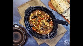 Easy Slow Cooker Vegan Stew [upl. by Huoh7]