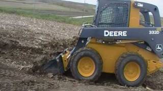 Deere 332D skid steer loader  part 1 [upl. by Solraced]