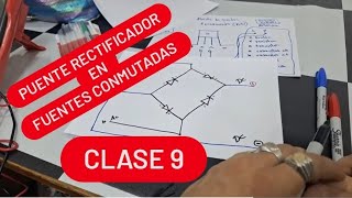 ✅️CURSO FUENTES CONMUTADAS SMPS CLASE 9 EL PUENTE RECTIFICADOR ENCAPSULADO CONEXION EN EL CIRCUITO [upl. by Sidky]