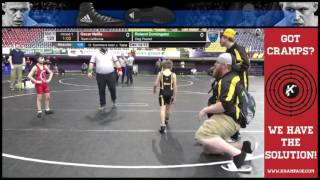 6290 Intermediate 70 Mat 11 Landen Larsen Waupun Youth Wrestling Club vs Tyler Traves Bandits qrvwct [upl. by Ellery]