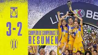 📹 Resumen Femenil  Tigres 3  2 Rayadas  Campeón de Campeonas Vuelta  2024 [upl. by Ahsel82]