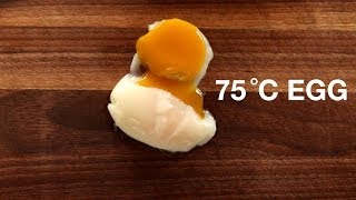 75 C Egg  Sous Vide Recipe  ChefSteps [upl. by Borden585]