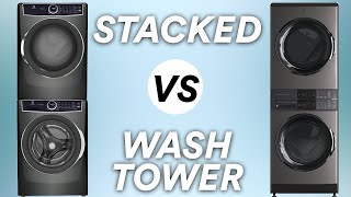 Stackable Washer and Dryer vs Wash Towers  Pros and Cons [upl. by Aleta611]