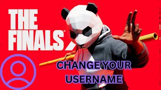 How to change your Username THE FINALS [upl. by Weig173]