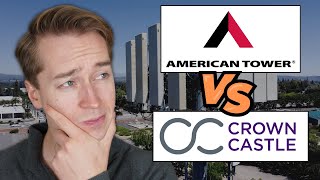 American Tower REIT AMT vs Crown Castle REIT CCI Which Is The Best REIT to Buy Today [upl. by Downey86]