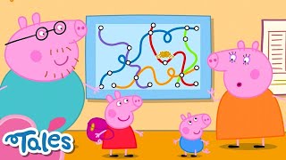 Peppa Pig is on a Trip in London 🚇  Cartoons for Kids  Mini Movie  Peppa Pig Tales [upl. by Nosnar773]