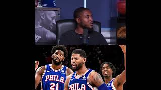 Does Paul George Make The Sixers Legit Title Contenders  NBA Sixers Shorts [upl. by Jovitta]