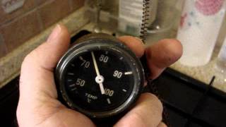 WILLYS TEMPERATURE GAUGE [upl. by Anez768]