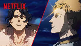 Julius vs Conrad  Black Clover Sword of the Wizard King  Clip  Netflix Anime [upl. by Nicolau]