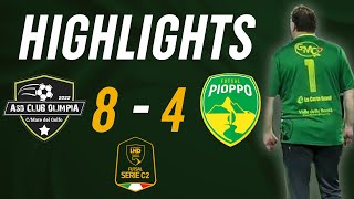 Club Olimpia  Pioppo Futsal  Highlights Serie C2  8° Giornata Serie C2 2425 highlights [upl. by Ag]