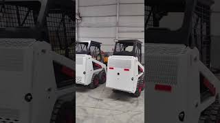 Skid steer loader  4WD small shovel  Small mini loader  Skid steer loader small shovel [upl. by Akkim]