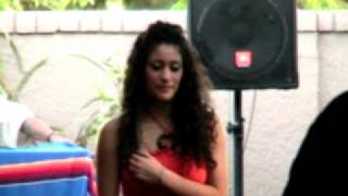 Olivia Garcia singing Angel Baby  Future JLO  Shakira [upl. by Raamal]