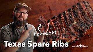 Texas Style Spare Ribs  Chef Tom X All Things Barbecue [upl. by Godewyn]