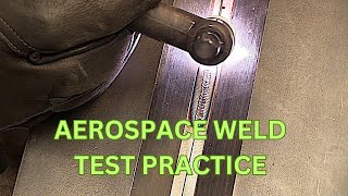 Aerospace TIG Practice and a Hack Fixture [upl. by Cirded]