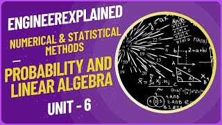 Numerical statistical methods Probability and Linear Algebra lecture sppu mechanicalengineering [upl. by Rhines460]