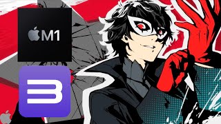 Persona 5 Performance Test  M1 Macbook Pro  RPC3 [upl. by Ettenav436]