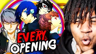 I Reacted to EVERY PERSONA Opening THIS IS 🔥🔥🔥 [upl. by Jolda]