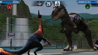 Rinchenia max level 40Jurrasic world the game [upl. by Sharleen]