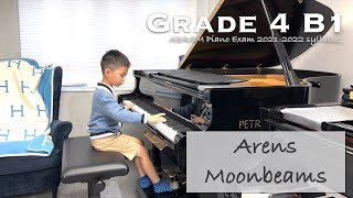 Grade 4 B1  Arens  Moonbeams  ABRSM Piano Exam 20212022  Brendan Tan 🎹 [upl. by Jamill]