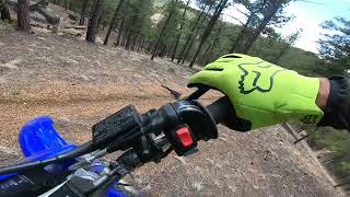 Testing the TTR 250 on single track  can it do single track [upl. by Anak]