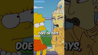 What Happens When Lisa Meets Lady Gaga thesimpsons [upl. by Iana504]