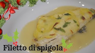 Filetti di spigola con patate e vellutata di spigola [upl. by Mw614]