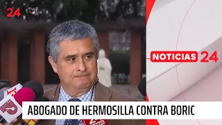 Abogado de Luis Hermosilla contra Boric y ministros por caso Audios “Parece una funa”  24 Horas [upl. by Vernen370]