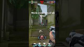 Which crosshair is worse valorant cyphergameplay valorantclips valorantcypher gaming [upl. by Staford]