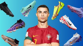 CRISTIANO RONALDO  All Football Boots From 2002 to 2024😃 [upl. by Eecyal190]