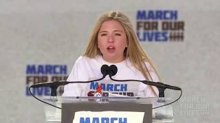 Jaclyn Corin Speaks at March For Our Lives  quotParkland is My Homequot [upl. by Luapnhoj154]