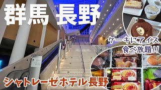 群馬県・長野県 4泊5日の旅  5 シャトレーゼのアイスが食べ放題！ウェルカムデザートまで付いて糖質大爆発！ シャトレーゼホテル 長野 [upl. by Llieno]