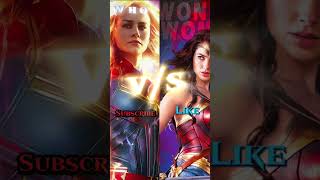 Captain Marvel vs Wonder Woman The ULTIMATE SHOWDOWN [upl. by Ordway]