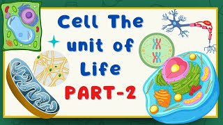 Cell The FUNDAMENTAL Unit of Life Part 2 Class 11 Biology NEET Exam Prep  IB BOARD NCERT biology [upl. by Sumedocin]