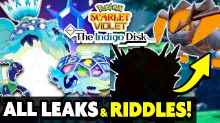 FULL LEAK UPDATE before Pokemon Indigo Disk DLC All Pokemon Scarlet Violet Leaks and Riddles [upl. by Nirra372]