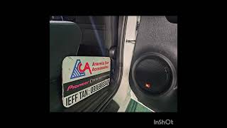 Toyota Hilux audio setup  JBL  Kinetic  Acoustipads  ACA [upl. by Acirt555]