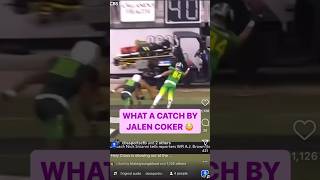 Jalen Coker makes INSANE 1 handed touchdown catch in the Hula Bowl nfl holycross [upl. by Pega]