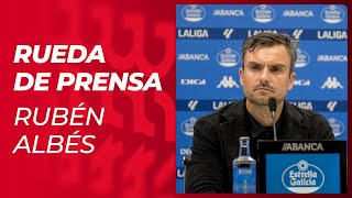 Habla Rubén Albés 24112024  Real Sporting de Gijón [upl. by Yniar]