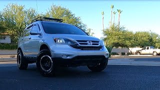 LIFTED 3RD GEN CRV  OffRoad Build 2011 Honda Crv Review [upl. by Esmaria]