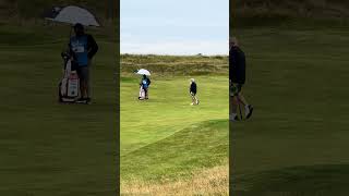 John Daly battling the elements in Scotland The 152nd Open at Royal Troon golf golfswing [upl. by Maggie]