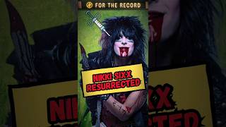 Nikki Sixx DIED And Came Back To Life😨 rockstory shorts mötleycrüe [upl. by Eissoj]