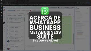 Acerca de Whatsapp Business en Meta Business Suite 2024 [upl. by Anihtyc]