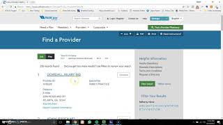 StepbyStep HowTo Provider Search WellCare Medicare Advantage [upl. by Aiyot]