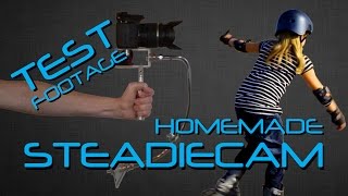 Test Footage  HOMEMADE STEADICAM  DIY steadicam for DSLR Camera  Merlin style stabilizer [upl. by Adamsun]