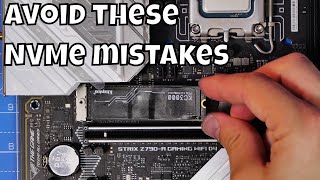 Dont make these mistakes with your NVMe SSD installation  NVMe tips and tricks [upl. by Coop279]