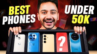 Top 5 Best Smartphone Under ₹50000 🔥  March 2024 [upl. by Tien]