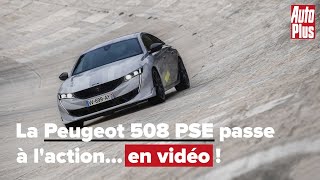 La Peugeot 508 PSE 2020 passe à lactionen vidéo [upl. by Rothstein]