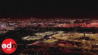 Major New York airport shuts after drones spotted [upl. by Ydnirb]