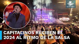 Concierto de fin de año de Rubén Blades reunió a más de 120 mil personas en CDMX [upl. by Aneeled]